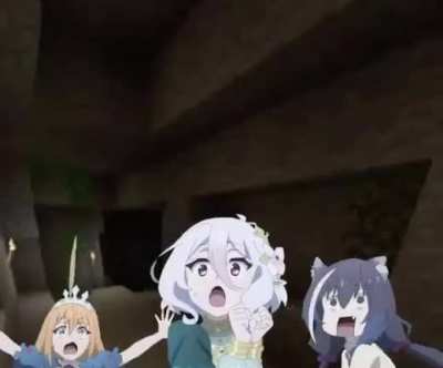 Creeper-chan busting a big one