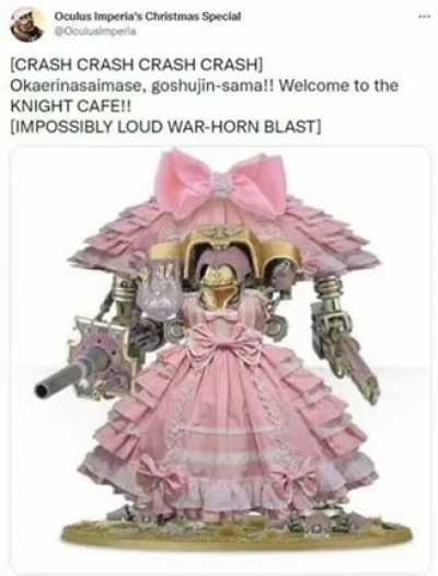 THE KNIGHT CAFE IS REAL