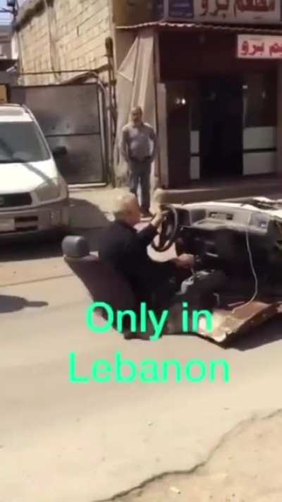 Only in lebanon, u see these things...