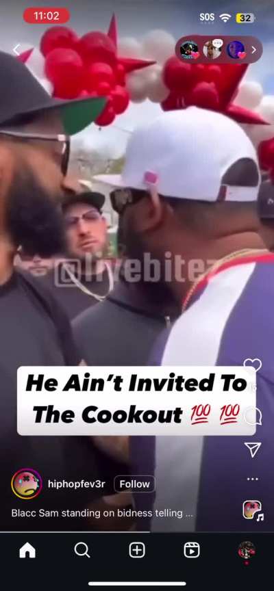 Nipsey brother kicks dude out hood
