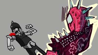 Spider Punk being british 