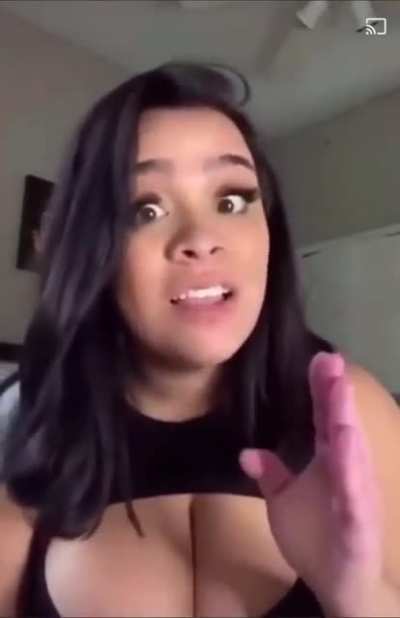 this lady is allergic to strawberry