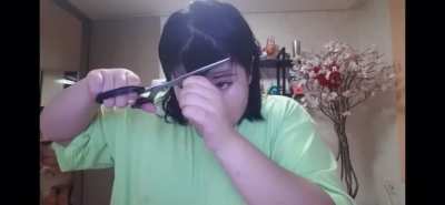 Botched bangs