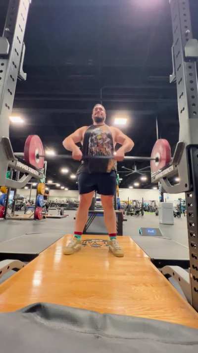 Did 135 3x6 upright row on my last pull day kinda stoked