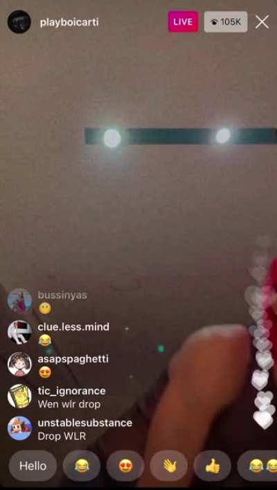 New Carti Snippet from his live