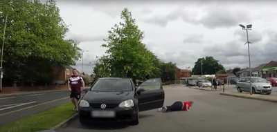 To exit the car