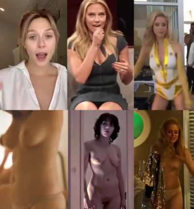 Superheroine On/Off Battle: Elizabeth Olsen vs Scarlett Johansson vs Erin Moriarty