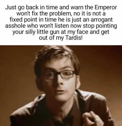Doctor got a point