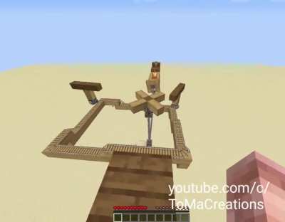 The possibilities with the Create mod are endless. Here is a short parkour i made with it.