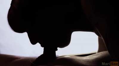 [/r/S<wbr>oGood<wbr>toBeB<wbr>ad] Gorgeous silhouetted sucking