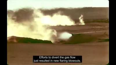 Putting out a fire using Nuclear Explosion