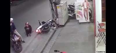 Man was ready to fight