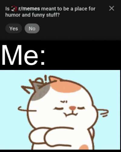 If i find funny stuff here i will press YES