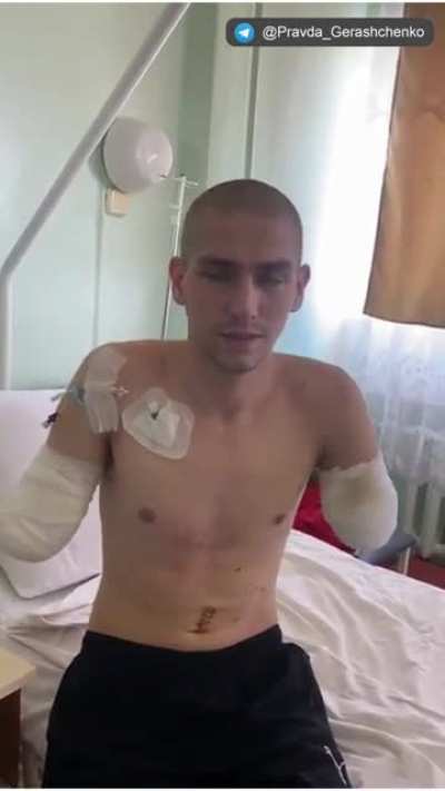 Heartbreaking, the source wrote - 'I was hit by a rocket. I want to continue to benefit my country