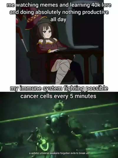 (my immune system lost) 