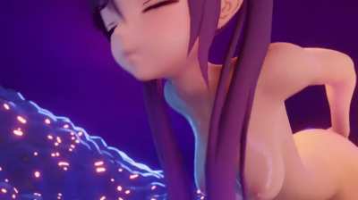 Help her cum by playing this lewd parody Game! Try for Free! Check the comments!