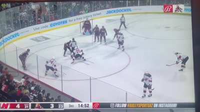 VERY hot mic on the Coyotes’ Broadcast tonight