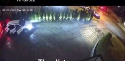 Crazy shooting with automatic weapons in BC, Canada