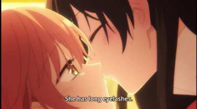 Losing your oral virginity [Bloom into You]