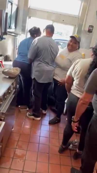 Poor guy in the drive-thru knows his meal ain’t coming