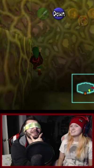 to hesitate is defeat in blindfold ocarina of time