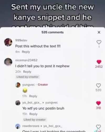 unc be postin