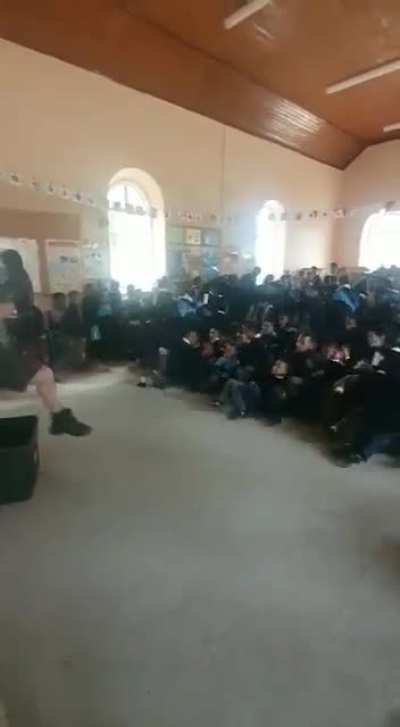 WCGW teaching some children about snakes