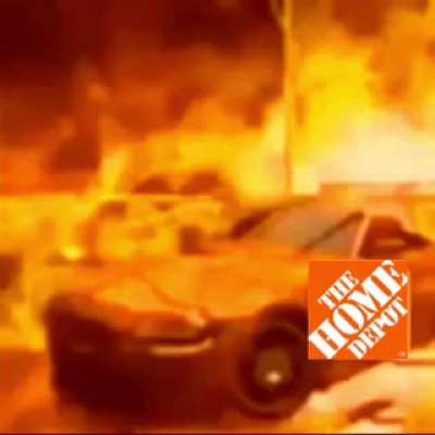 Home Depot car