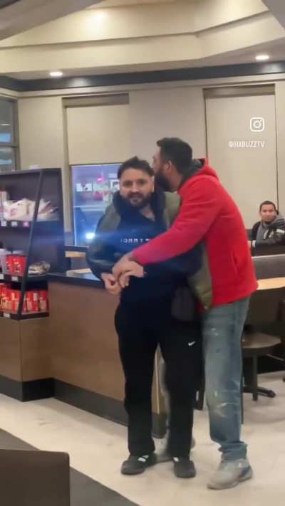 Brampton man has a freakout inside Tim Hortons