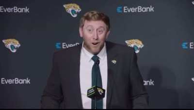 [Highlight] New Jags head coach Liam Coen attempts his first Duval