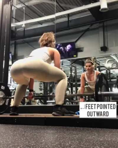 Angie Doing Deadlifts