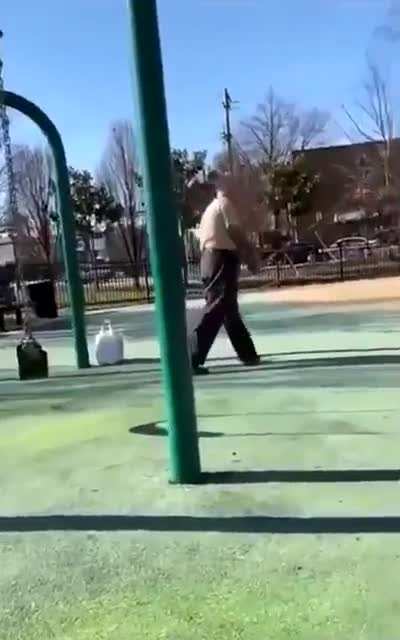 Grandpa has max chill