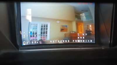 Short 2 clips of first day of flying an actualy tiny whoop no sim except mobile