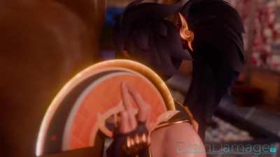 Anran's Tasteful Blowjob (Drai<wbr>nDama<wbr>ge3D)