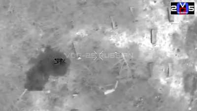 VOG-25 perform several nightly drone drops targeting AFU infantry, 01.02.2024