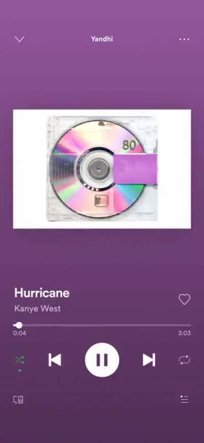 It’s a Thursday night. You’re playing Donda. You hear this. Life’s good.
