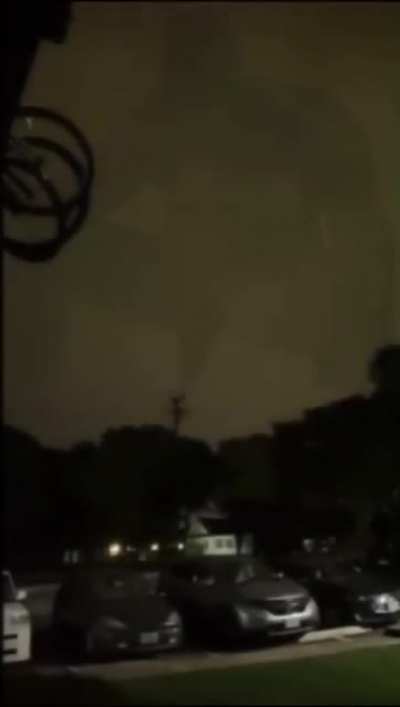 Texas was hit hard with thunderstorms last night