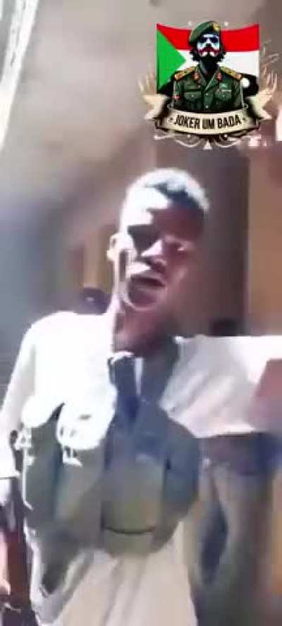 Sudanese soldiers film urban warfare against RSF rebels in Khartoum, Sudan 
