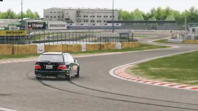 Mercedes E55 @ Tsukuba
