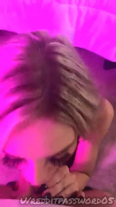 Kali Roses Deepthroating 10 Inch Cock And Swallowing