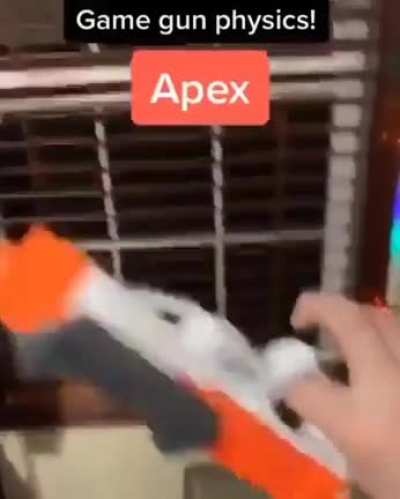 Game gun physics