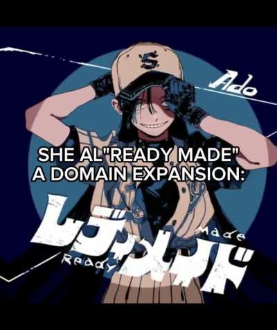 Ado Lobotomy Kaisen Meme (OC)