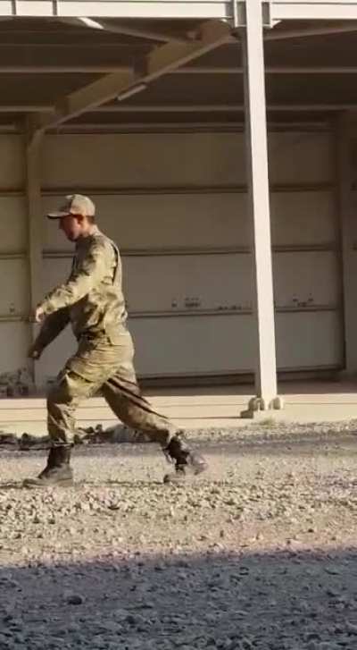 First day for military recruits