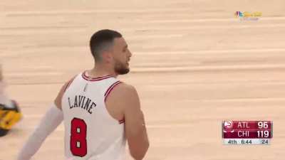[Highlight] Javonte Green with the steal leading to Zach LaVine 360 dunk