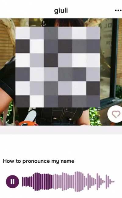 Please pronounce it correctly