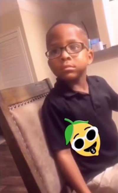 Kid describing what he heard from moms bedroom last night