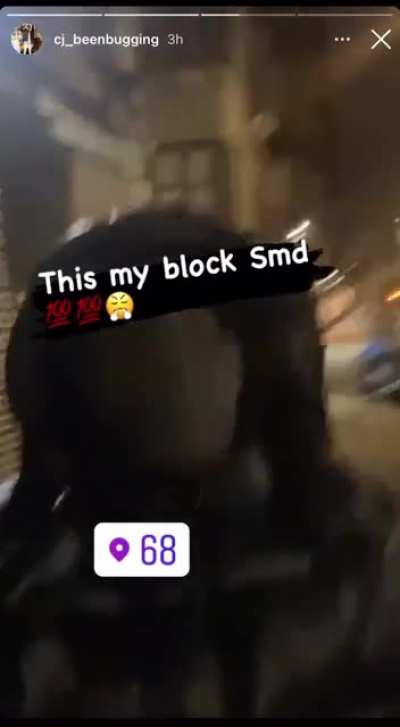 Spinning with gun out in NYC is crazy😂🤦🏾‍♂️