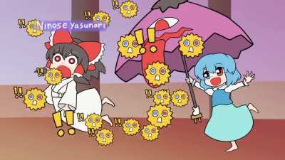 004. The new anime is about a Kogasa that is so strong that the Miko’s are surprised.