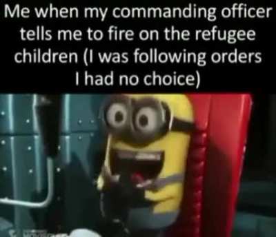 I had no choice