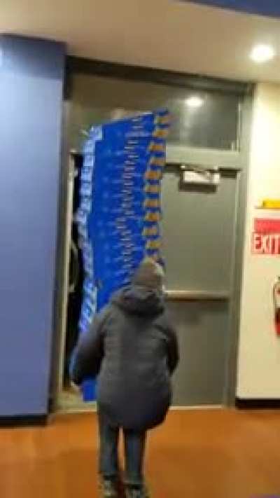 We never make two trips